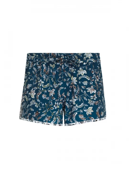 Foto van product OLYMPIA Broek nachtblauw / cognac / appel / wit
