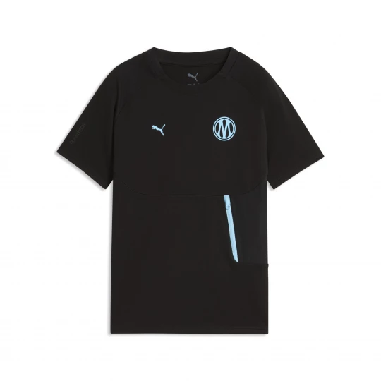 Foto van product Olympique de Marseille PUMATECH T-shirt met zakje, Blauw / Zwart