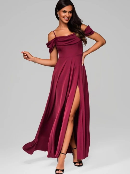 Foto van product Ombre Avondjurk rood