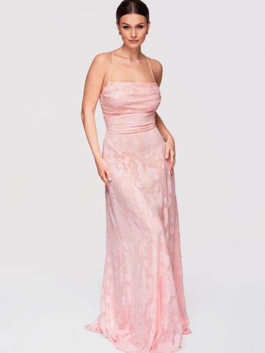Foto van product Ombre Avondjurk 'LA-OM-DLR307' rosa