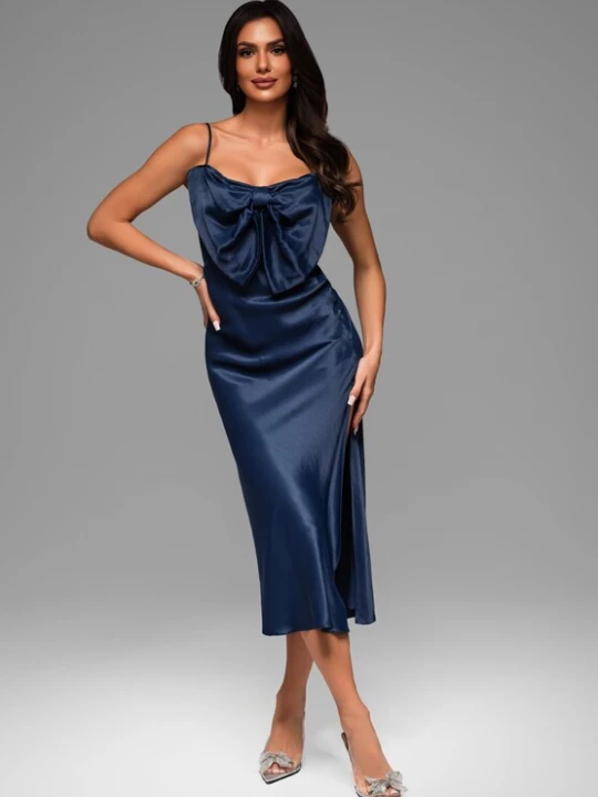 Foto van product Ombre Avondjurk navy