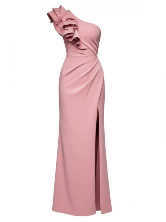 Foto van product Ombre Avondjurk rosa