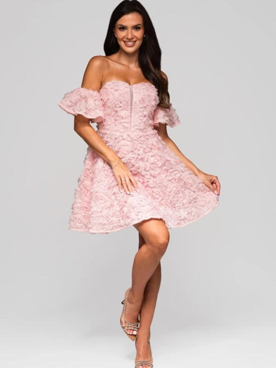 Foto van product Ombre Avondjurk rosa