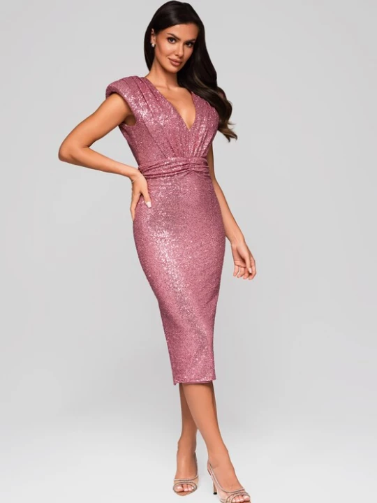 Foto van product Ombre Avondjurk rosa