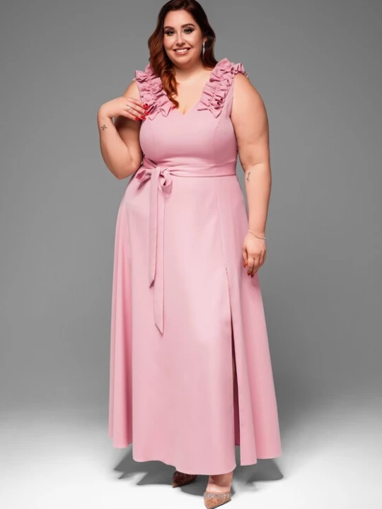 Foto van product Ombre Avondjurk rosa