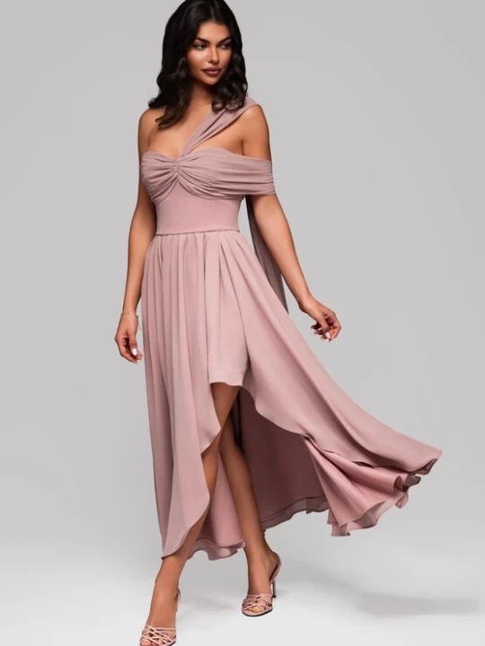 Foto van product Ombre Avondjurk rosa