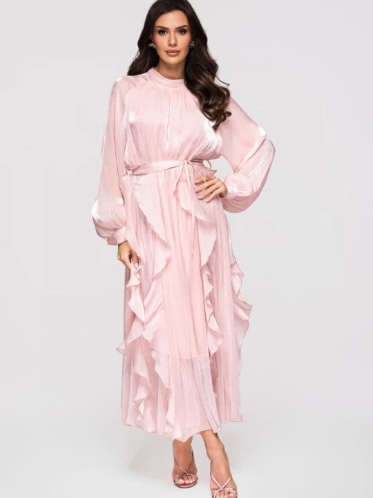 Foto van product Ombre Avondjurk rosa