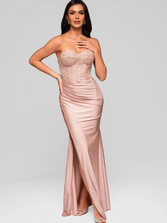 Foto van product Ombre Avondjurk 'Serena' rosa