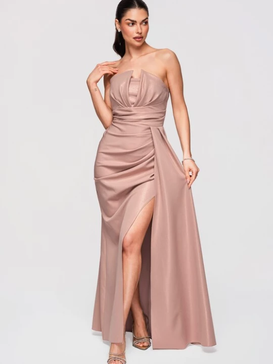 Foto van product Ombre Avondjurk 'Zulma' beige