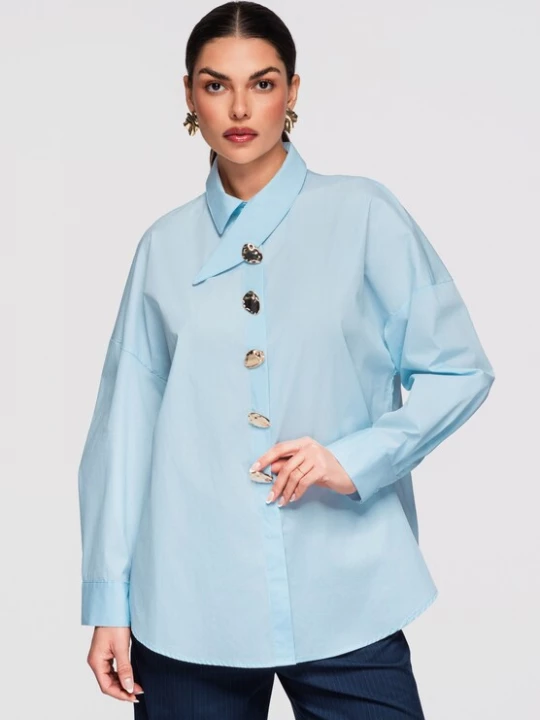 Foto van product Ombre Blouse 'OW-SH-E0014' blauw