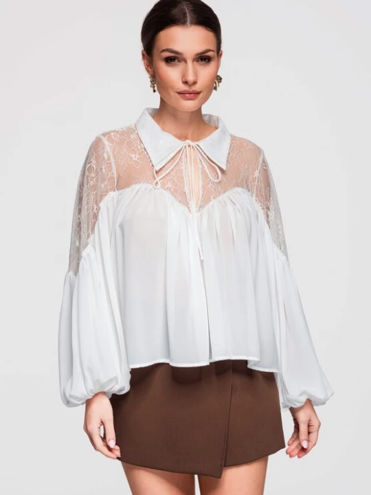 Foto van product Ombre Blouse 'OW-TS-E0026' wit