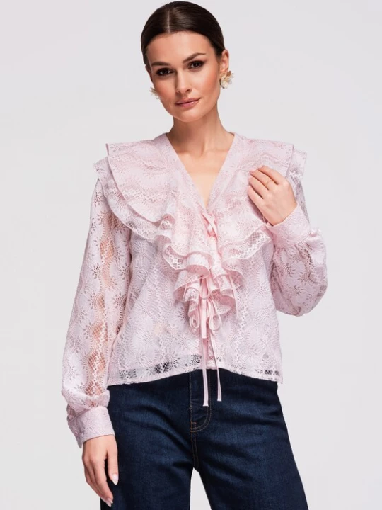 Foto van product Ombre Blouse pastelroze