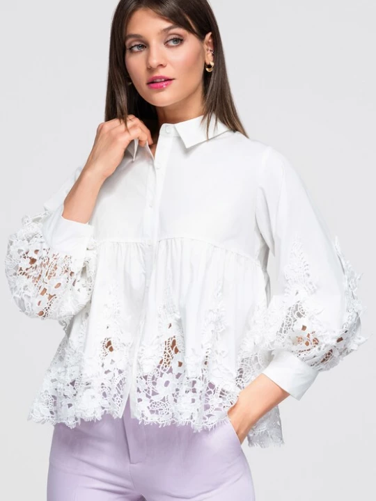 Foto van product Ombre Blouse wit