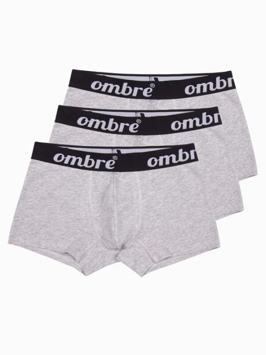 Foto van product Ombre Boxershorts 'Taille U531' grijs / zwart