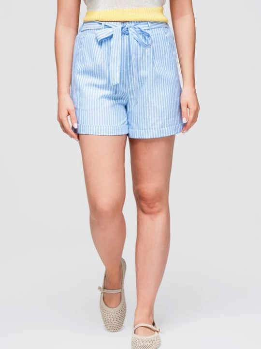 Foto van product Ombre Broek 'OW-ST-E0005' lichtblauw / wit