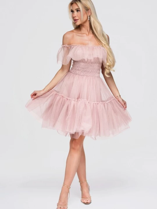 Foto van product Ombre Cocktailjurk rosa