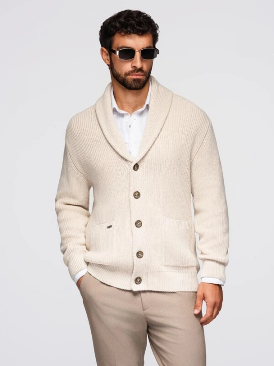 Foto van product Ombre Gebreid vest beige