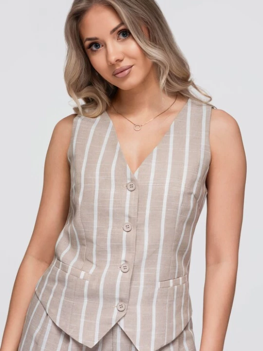 Foto van product Ombre Gilet beige / crème