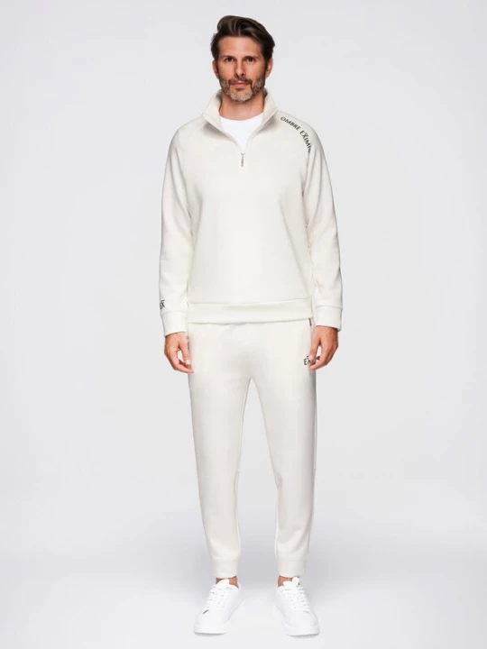 Foto van product Ombre Joggingpak 'Eximio' wit