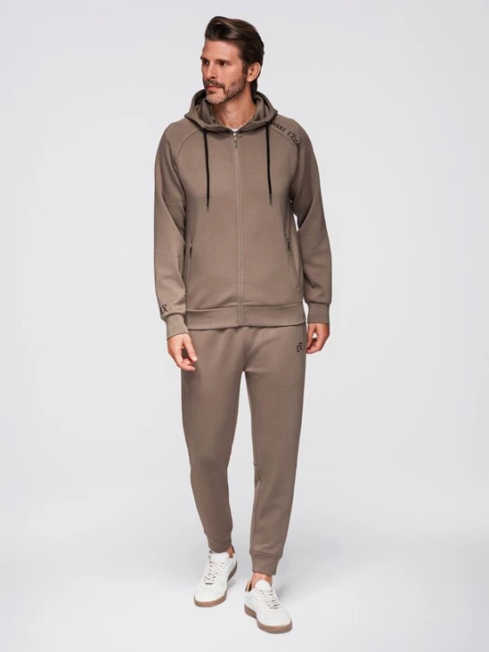 Foto van product Ombre Joggingpak 'Exmio' bruin