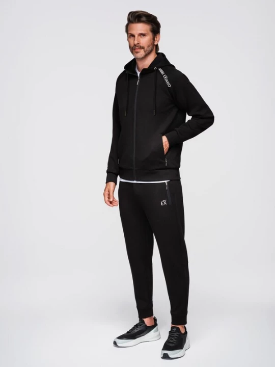 Foto van product Ombre Joggingpak 'Exmio' zwart