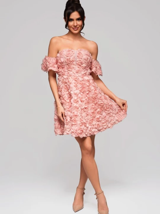Foto van product Ombre Jurk 'Cindy' rosa