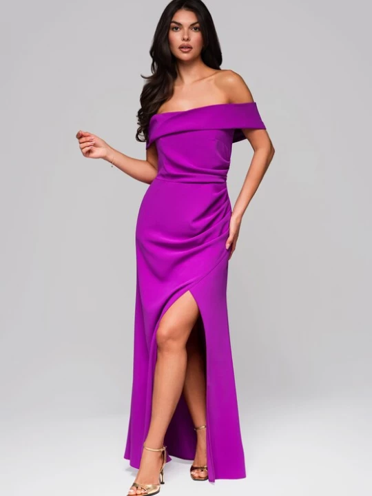 Foto van product Ombre Jurk neonlila