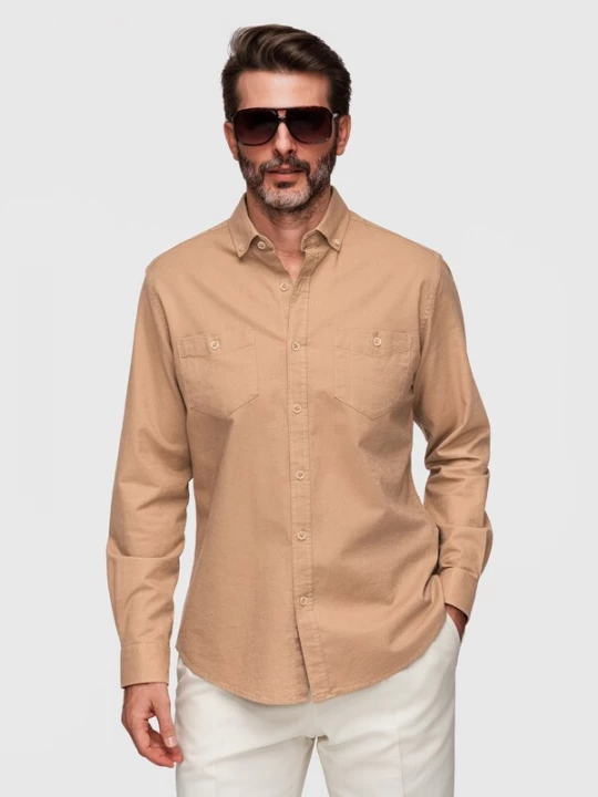 Foto van product Ombre Overhemd cappuccino