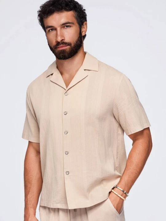 Foto van product Ombre Overhemd cappuccino