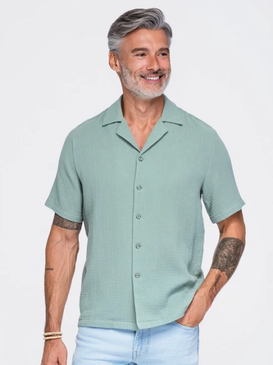 Foto van product Ombre Overhemd groen