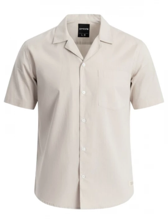 Foto van product Ombre Overhemd 'OM-SHSS-0168' crème