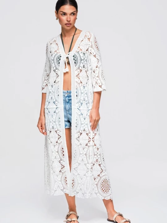 Foto van product Ombre Oversized trui 'OW-SW-E0004' wit