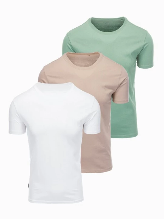 Foto van product Ombre Shirt beige / mintgroen / wit