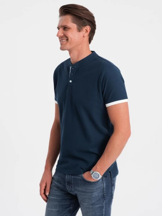 Foto van product Ombre Shirt donkerblauw / wit
