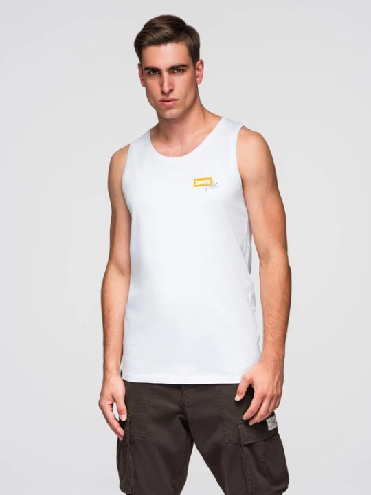 Foto van product Ombre Shirt donkergeel / petrol / zwart / wit