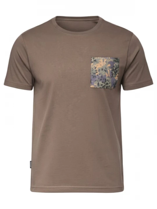 Foto van product Ombre Shirt grijs / donkergroen