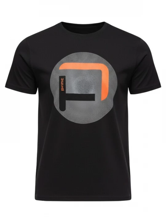 Foto van product Ombre Shirt grijs / oranje / zwart