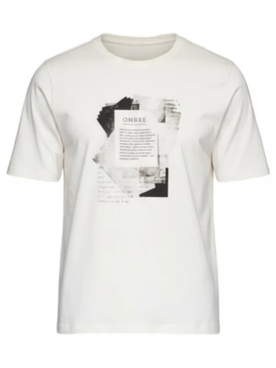 Foto van product Ombre Shirt grijs / zwart / wit