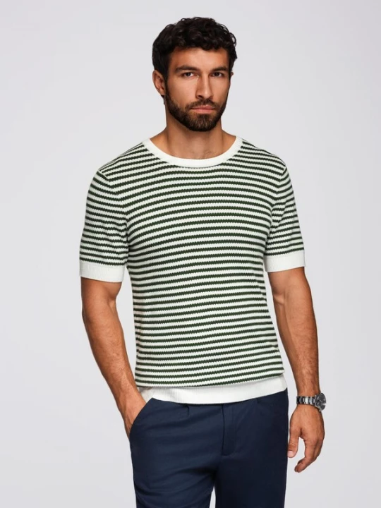 Foto van product Ombre Shirt groen / wit