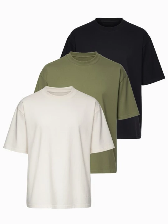 Foto van product Ombre Shirt groen / zwart / wit
