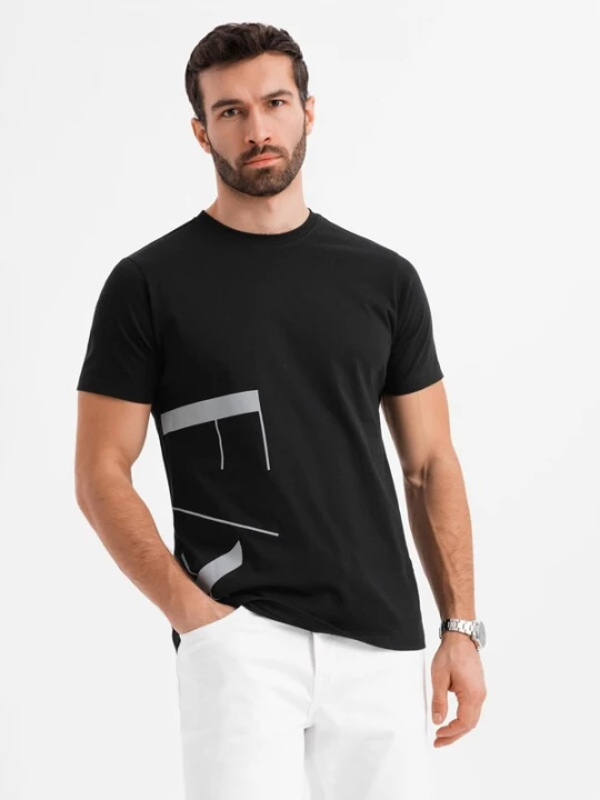 Foto van product Ombre Shirt lichtgrijs / zwart