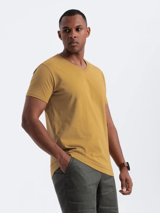 Foto van product Ombre Shirt mosterd