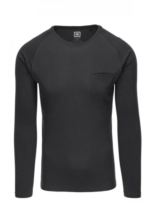 Foto van product Ombre Shirt 'OM-LSCL-0109' antraciet