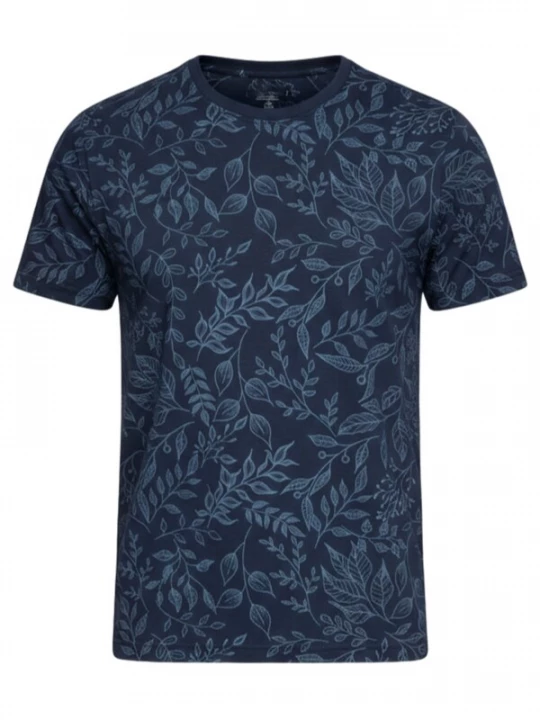 Foto van product Ombre Shirt opaal / donkerblauw