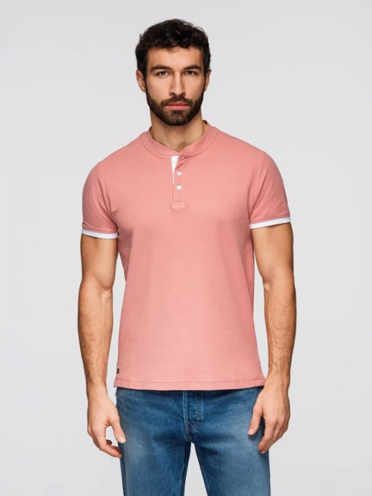 Foto van product Ombre Shirt rosa / wit