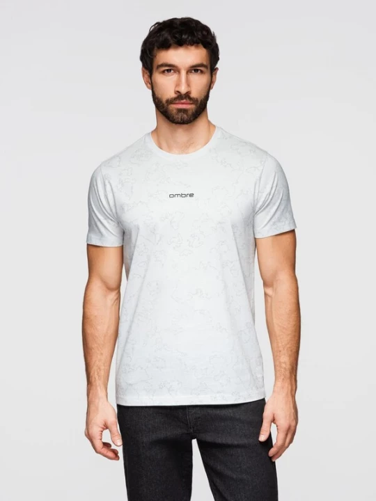 Foto van product Ombre Shirt zwart / offwhite