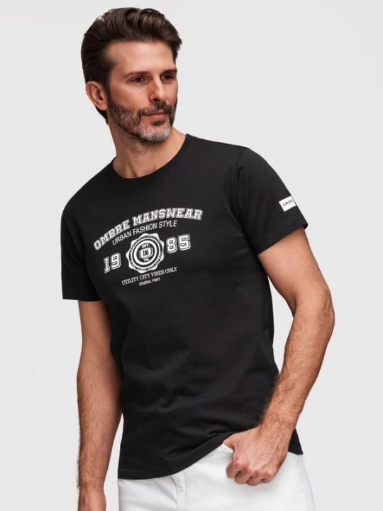Foto van product Ombre Shirt zwart / wit