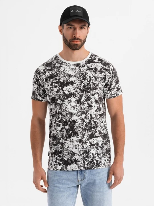 Foto van product Ombre Shirt zwart / wit