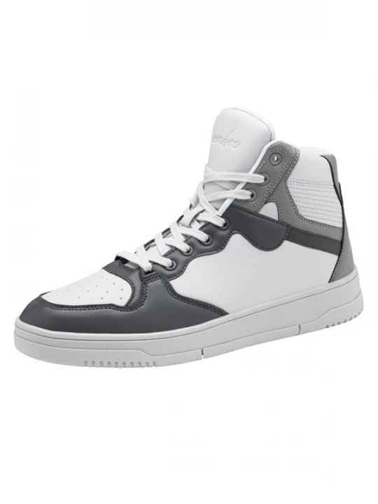 Foto van product Ombre Sneakers hoog 'Fosh-0139' grijs / antraciet / wit