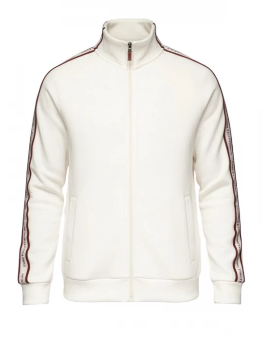 Foto van product Ombre Sweatshirt donkerrood / wit